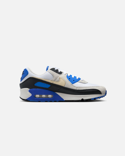 Nike Air Max 90 Premium White/Khaki-Racer Blue
