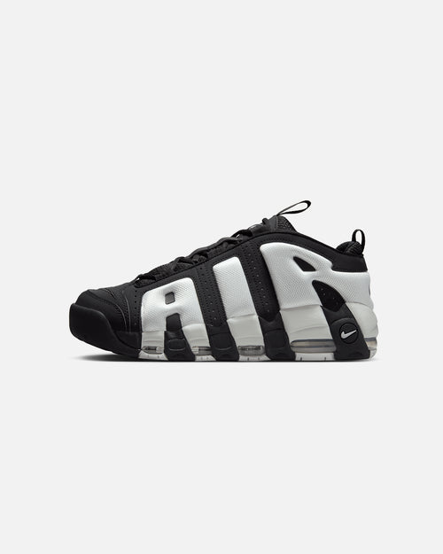 Nike Air More Uptempo Low Black/Photon Dust-Metallic Silver