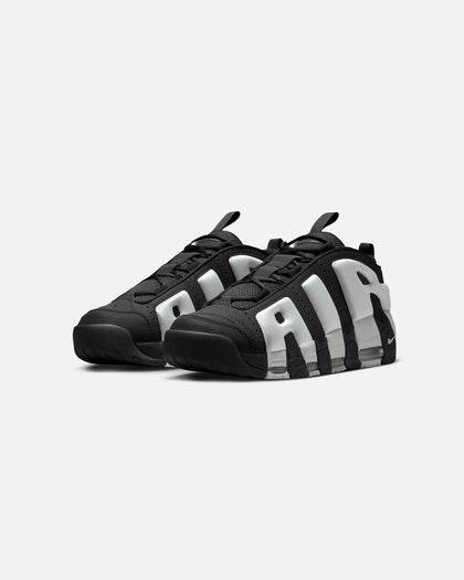 Nike Air More Uptempo Low Black/Photon Dust-Metallic Silver