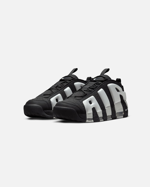 Nike Air More Uptempo Low Black/Photon Dust-Metallic Silver