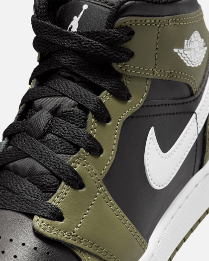 Jordan Kids' Air Jordan 1 Mid (GS) Black/White