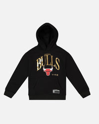 NBA Kids' Chicago Bulls Clifton Fleece Hoodie Black