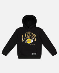 NBA Kids' Los Angeles Lakers Clifton Fleece Hoodie Black