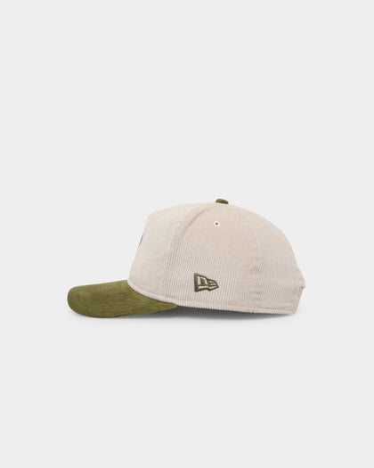 New Era New York Yankees 'Dusty Olive' Corduroy Golfer Snapback Green Med
