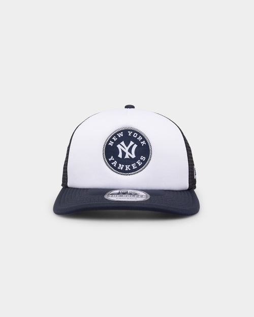 New Era New York Yankees Golfer Trucker Snapback White/Navy