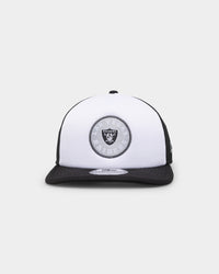 New Era Las Vegas Raiders Golfer Trucker Snapback White/Black