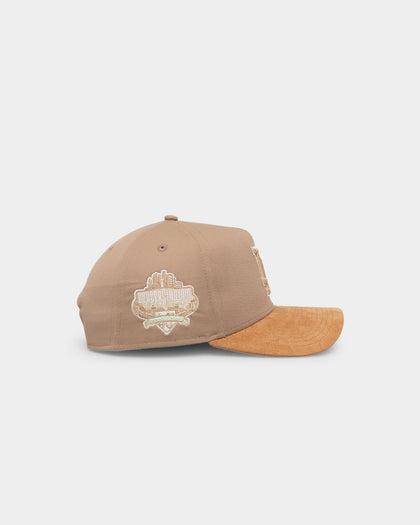 New Era Los Angeles Dodgers 'Desert Suede' 9FORTY A-Frame Snapback Camel/Wheat