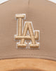 New Era Los Angeles Dodgers 'Desert Suede' 9FORTY A-Frame Snapback Camel/Wheat