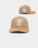 New Era Oakland Raiders 'Desert Suede' 59FIFTY Fitted Camel/Wheat