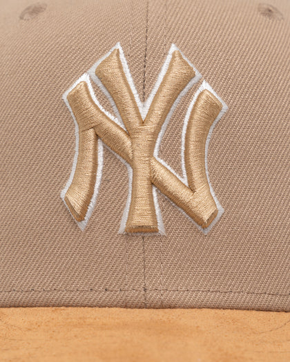 New Era New York Yankees 'Desert Suede' 59FIFTY Fitted Camel/Wheat