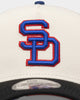 New Era San Diego Padres 'Retro Mosaic' 9FORTY A-Frame Trucker Snapback White/Black
