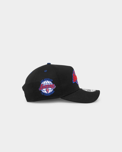 New Era Los Angeles Lakers 'Retro Mosaic' 9FORTY A-Frame Snapback Black