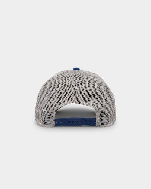 New Era Los Angeles Dodgers '2-Tone Corduroy' Trucker Snapback Chrome/Royal