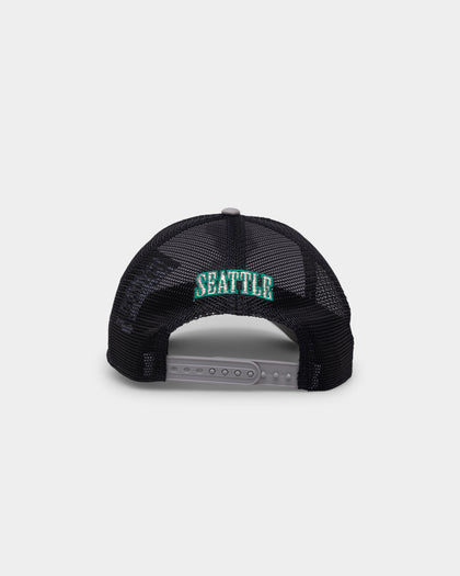 New Era Seattle Mariners 'Mascot Magic' Foam Front 9FORTY A-Frame Trucker Snapback White/Grey