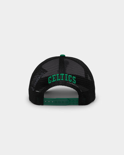 New Era Boston Celtics 'Mascot Magic' Foam Front 9FORTY A-Frame Trucker Snapback White/Green