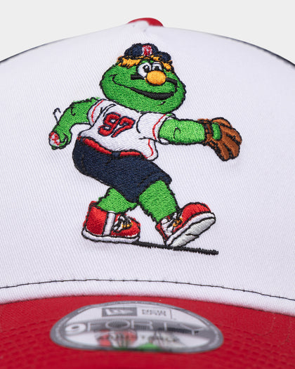 New Era Boston Red Sox 'Mascot Magic' Foam Front 9FORTY A-Frame Trucker Snapback White/Red