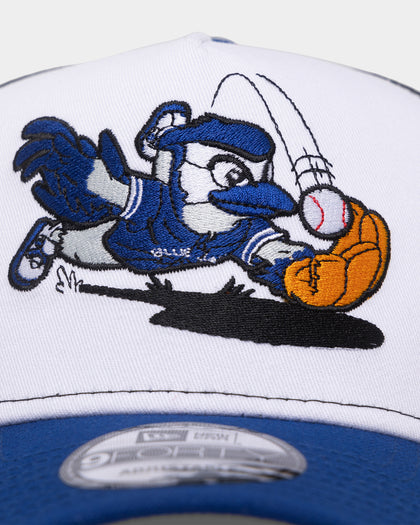 New Era Toronto Blue Jays 'Mascot Magic' Foam Front 9FORTY A-Frame Trucker Snapback White/Royal