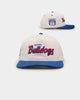 New Era Western Bulldogs "AFL Cord Script" Golfer Snapback Chrome/OTC