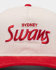 New Era Sydney Swans "AFL Cord Script" Golfer Snapback Chrome/OTC