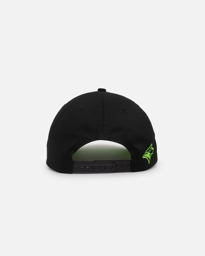New Era Toronto Blue Jays "Drip Logo" 9FORTY A-Frame Snapback Black/White/Green