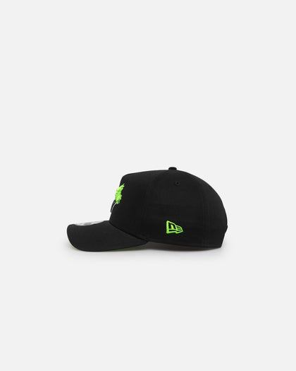 New Era Toronto Blue Jays "Drip Logo" 9FORTY A-Frame Snapback Black/White/Green