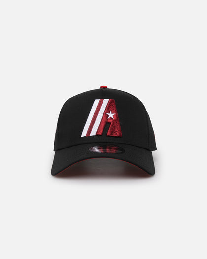 New Era Houston Astros 'Satin Scarlet' 9FORTY A-Frame Snapback Black/Scarlet