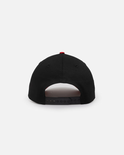 New Era Houston Astros 'Satin Scarlet' 9FORTY A-Frame Snapback Black/Scarlet