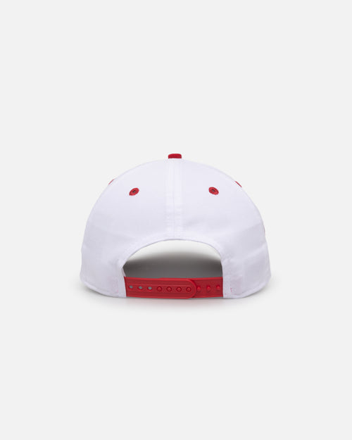 New Era Chicago Bulls 'Satin Blaze' 9FORTY A-Frame Snapback White/Scarlet