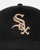 New Era Chicago White Sox 'Black Cord Plaid UV' 9FORTY A-Frame Snapback Black/Plaid