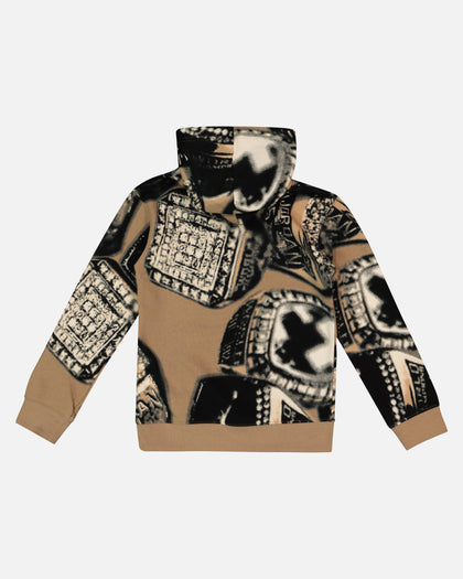 Jordan Kids' Jumpman MVP Pullover Hoodie Camo