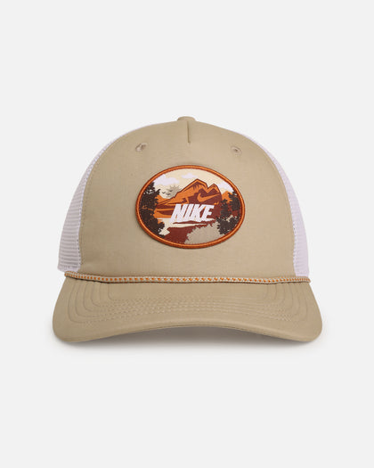 Nike Rise Structured Outdoor Trucker Snapback Desert Khaki