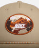 Nike Rise Structured Outdoor Trucker Snapback Desert Khaki