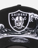 New Era Las Vegas Raiders "Wave" 9FORTY A-Frame Snapback Black/White