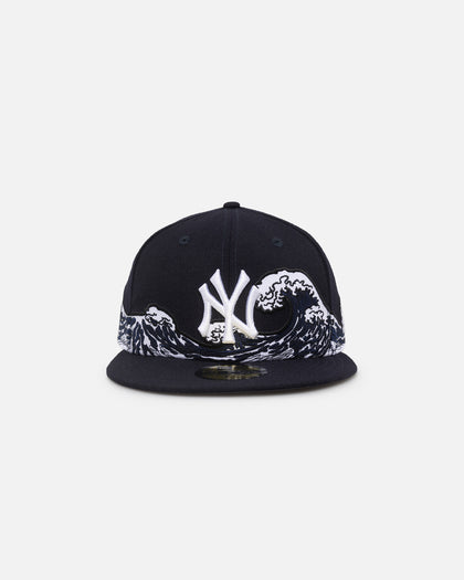 New Era New York Yankees "Wave" 59FIFTY Fitted Navy/White