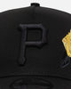 New Era Pittsburgh Pirates 'Black Tonal Gold Rose' 9FORTY A-Frame Snapback Black/Gold