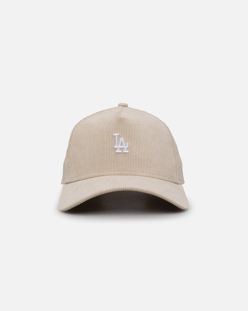 New Era Los Angeles Dodgers 'Micro Cord Cream' 9FORTY A-Frame Snapback Cream/White
