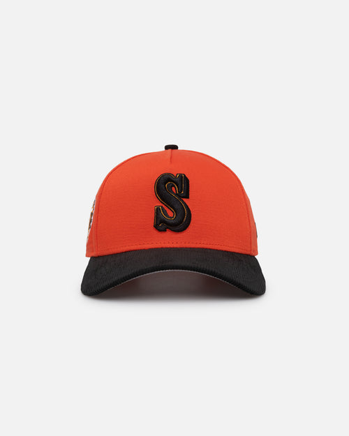 New Era Seattle Mariners 'Scary Nights' 9FORTY A-Frame Snapback Orange/Black