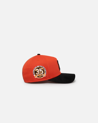 New Era Seattle Mariners 'Scary Nights' 9FORTY A-Frame Snapback Orange/Black