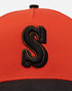 New Era Seattle Mariners 'Scary Nights' 9FORTY A-Frame Snapback Orange/Black