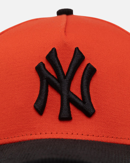 New Era New York Yankees 'Scary Nights' 9FORTY A-Frame Snapback Orange/Black
