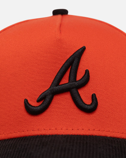 New Era Atlanta Braves 'Scary Nights' 9FORTY A-Frame Snapback Orange/Black