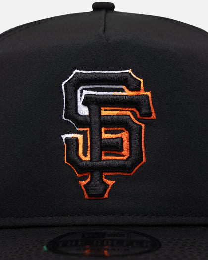 New Era San Francisco Giants Golfer Pre-Curved Snapback Black/OTC