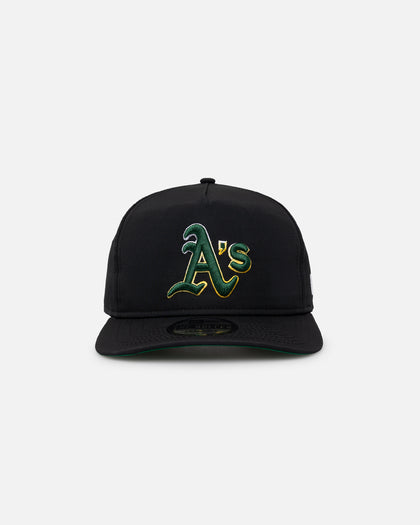 New Era Oakland Athletics Golfer Pre-Curved Snapback Black/OTC