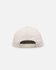 New Era Los Angeles Lakers 'Currency Corduroy' Golfer Pre-Curved Snapback Chrome White