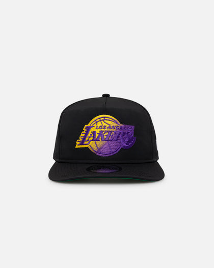 New Era Los Angeles Lakers Golfer Pre-Curved Snapback Black/OTC