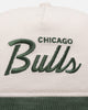 New Era Chicago Bulls 'Currency Corduroy' Golfer Pre-Curved Snapback Chrome White
