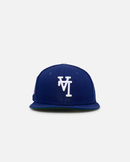 New Era Los Angeles Dodgers 'Upside Down LA Logo' 59FIFTY Fitted Dark Royal