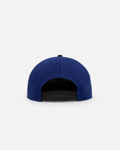 New Era Los Angeles Dodgers 'Upside Down LA Logo' 9FIFTY Snapback Dark Royal/Black