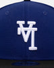 New Era Los Angeles Dodgers 'Upside Down LA Logo' 9FIFTY Snapback Dark Royal/Black