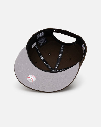 New Era Los Angeles Dodgers 'Upside Down LA Logo' 9FIFTY Snapback Walnut